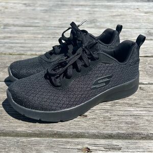 Sketchers All Black Memory Foam Sneakers